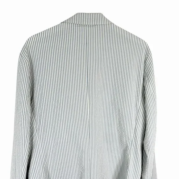 J.Crew Mens Ludlow Slim Fit Unstructured Suit Jacket Seersucker Size 42R L1015 - Picture 8 of 13